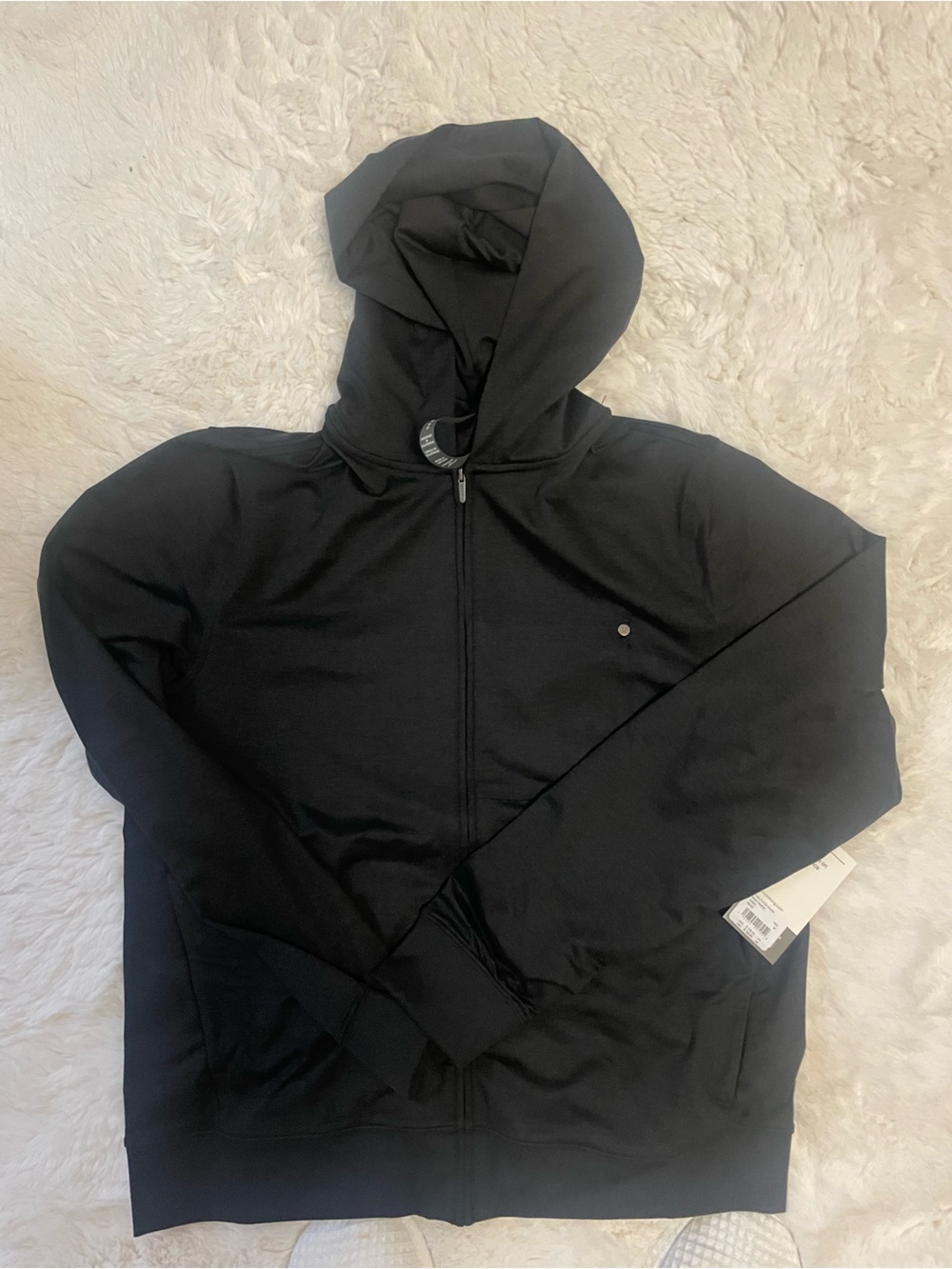 Vuori Black Ponto Full Zip Hoodie